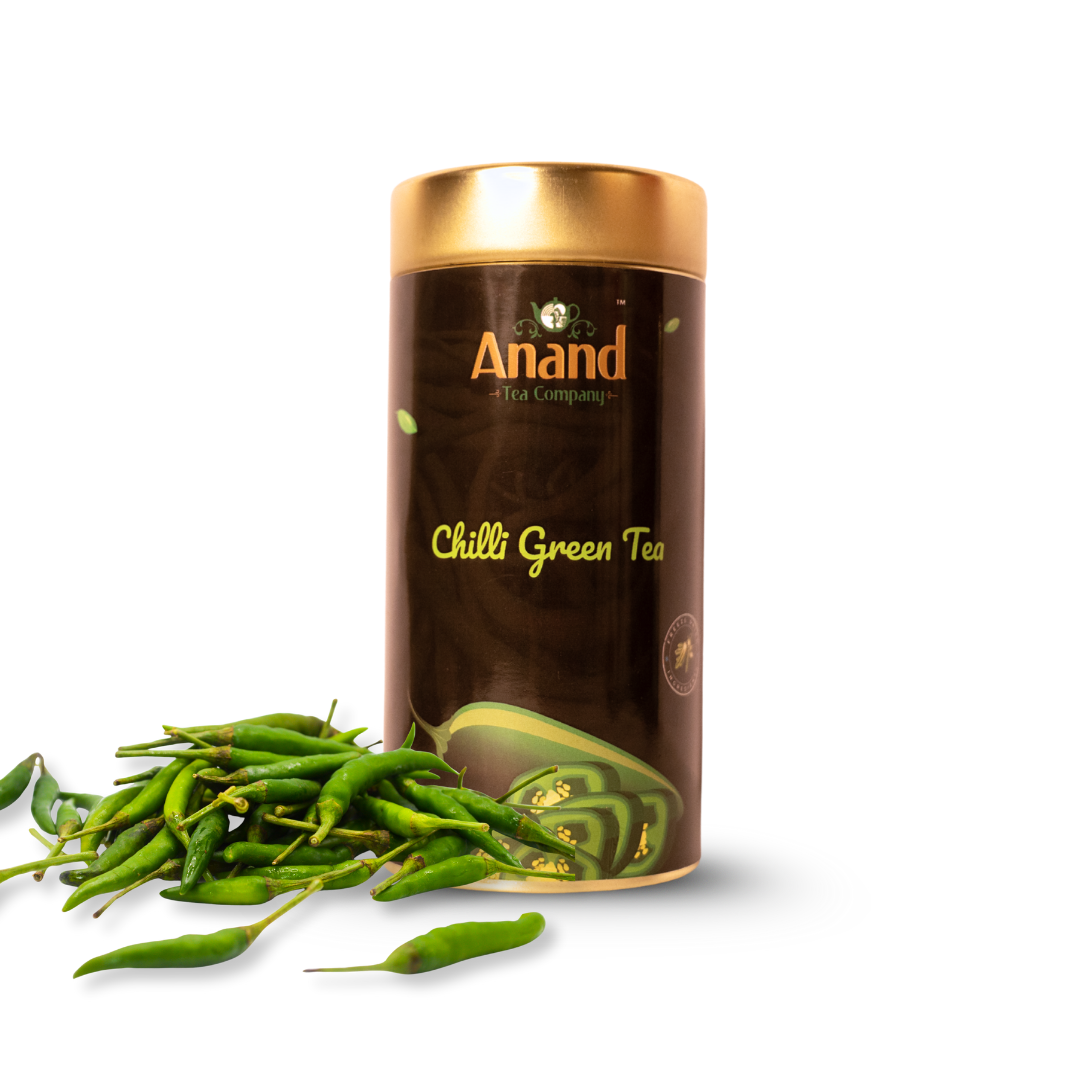 Green Chili Green Tea - 100Gm