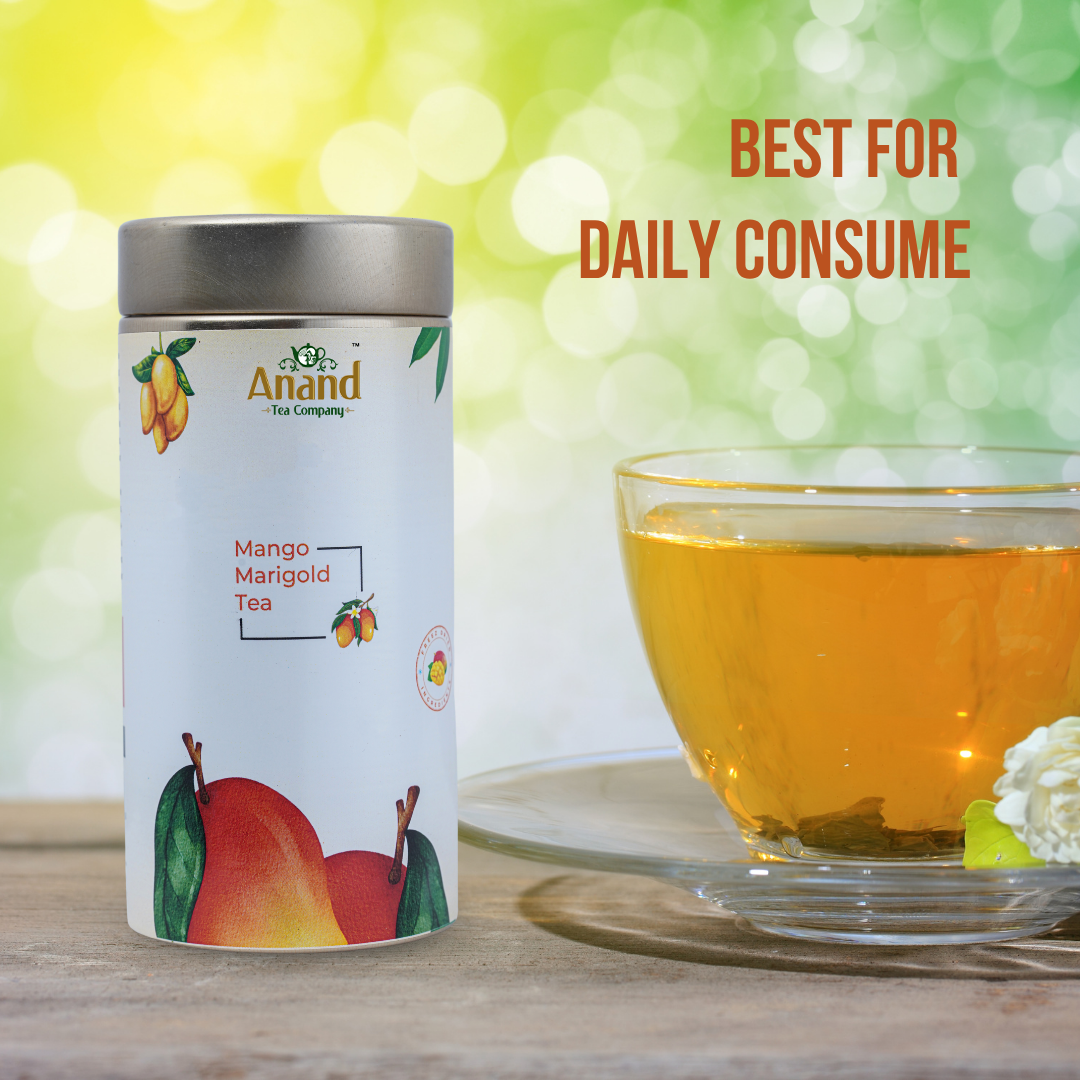 Mango Marigold Green Tea - 100Gm