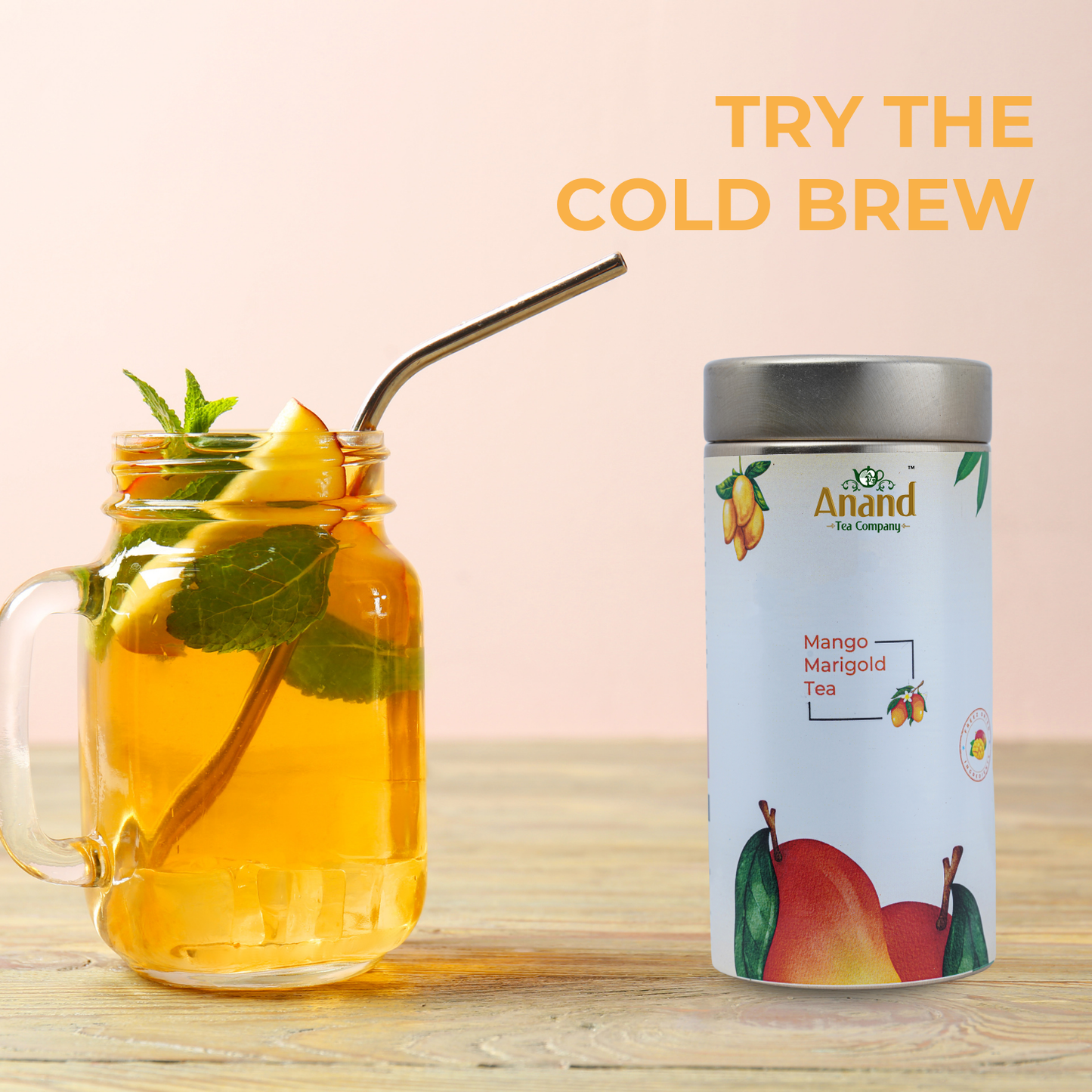Mango Marigold Green Tea - 100Gm