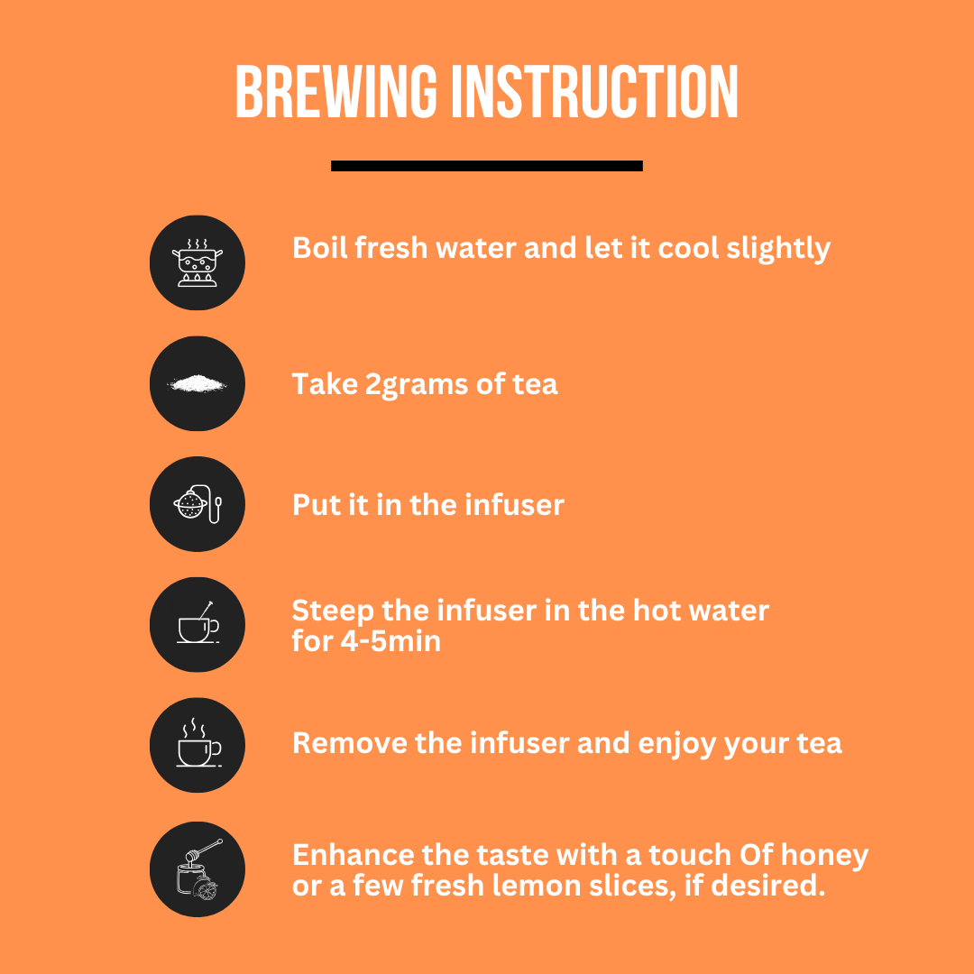 Peach Oolong Tea - 120Gm
