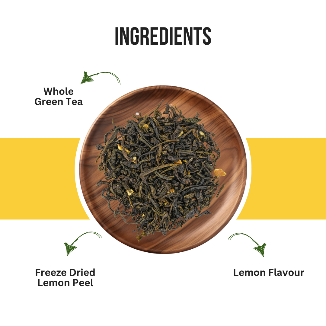 Lemon Green Tea - 100Gm