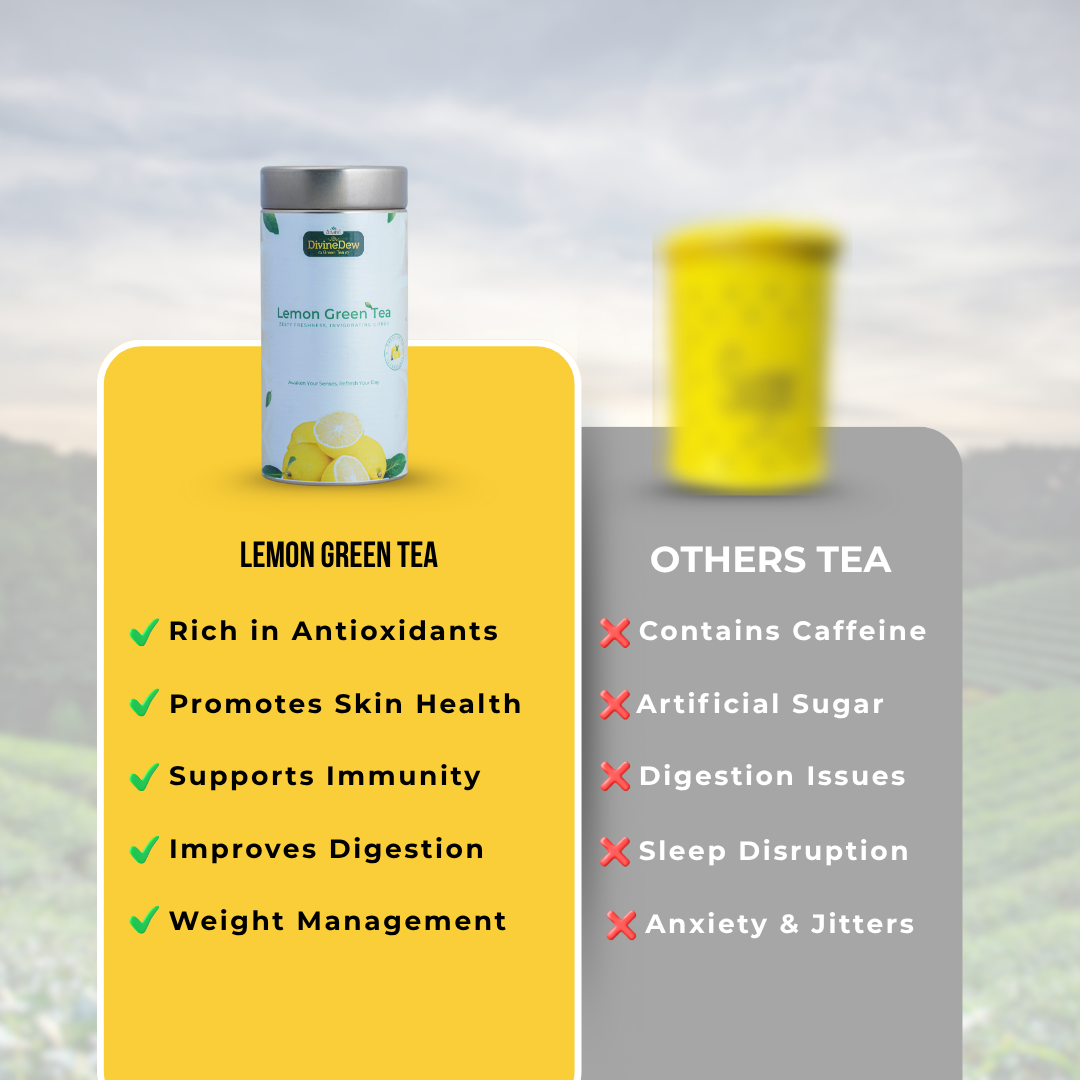 Lemon Green Tea - 100Gm