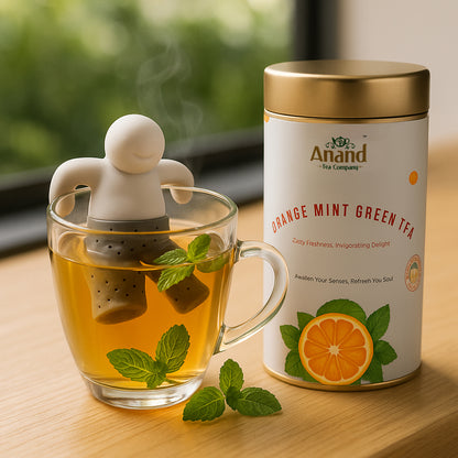 Orange Mint Green Tea- 75Gm
