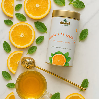Orange Mint Green Tea- 75Gm