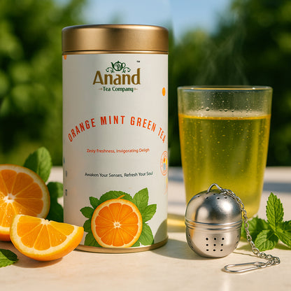 Orange Mint Green Tea- 75Gm
