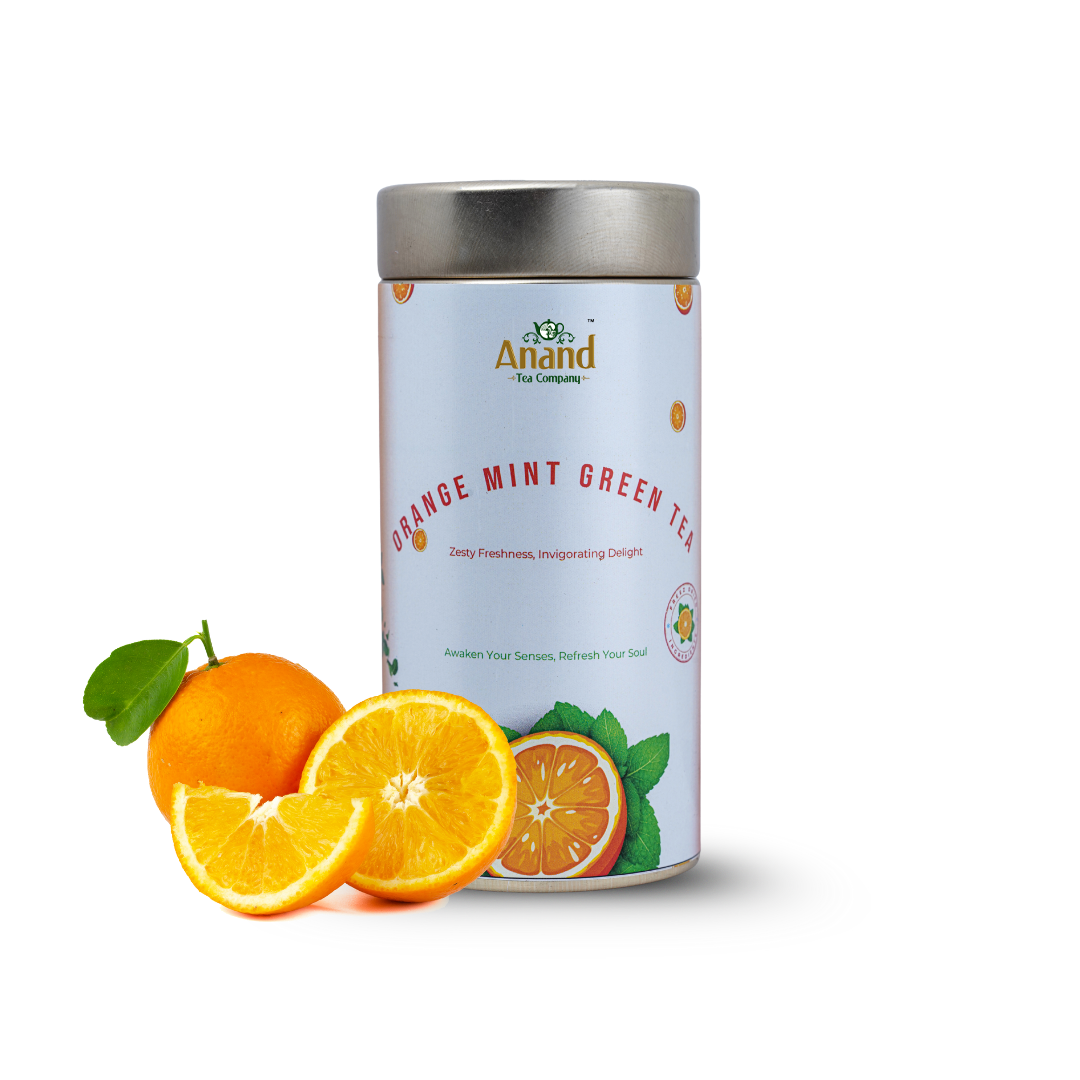 Orange Mint Green Tea- 75Gm