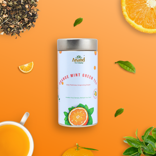 Orange Mint Green Tea- 75Gm