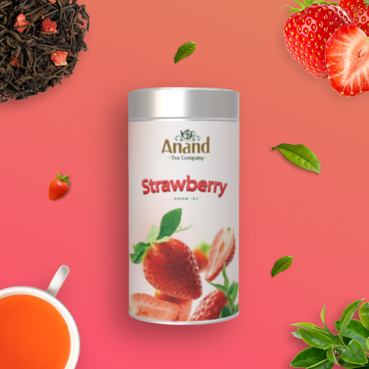 Strawberry Green Tea - 100Gm